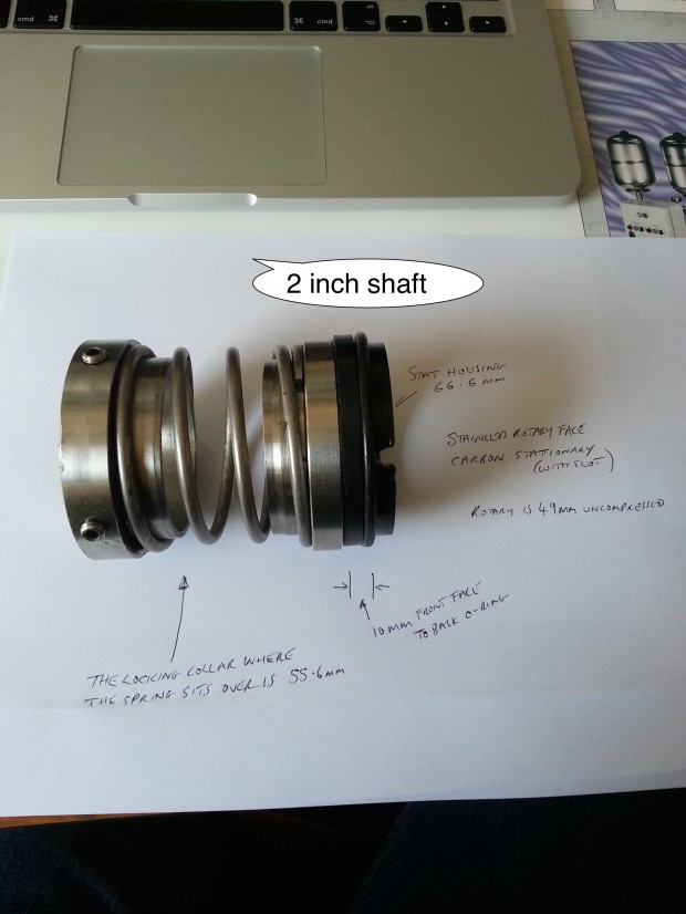 Mechanical seal for identification